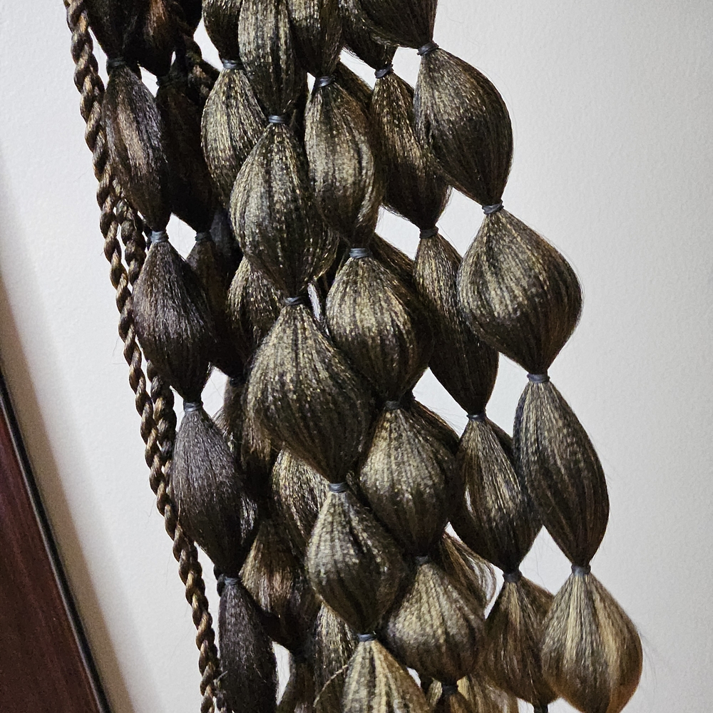 Handmade Braided Hair Extension in Brown and Blonde - Picture 11 of 13